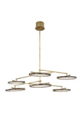 Shuffle Outdoor (Damp) Chandelier by Visual Comfort Modern