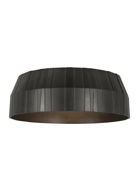 Bling Outdoor (Damp) Flush Mount Ceiling Light by Visual Comfort Modern