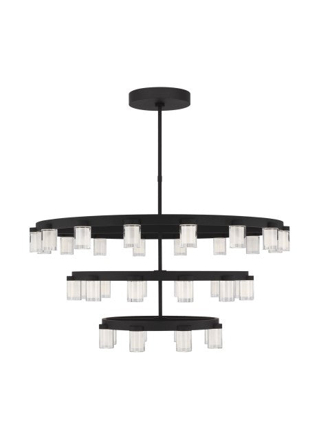 Esfera Outdoor (Damp) Chandelier by Visual Comfort Modern
