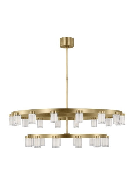 Esfera Outdoor (Damp) Chandelier by Visual Comfort Modern