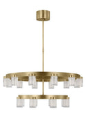 Esfera Outdoor (Damp) Chandelier by Visual Comfort Modern