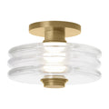 Laurel Outdoor (Damp) Flush Mount Ceiling Light by Visual Comfort Modern
