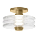 Laurel Outdoor (Damp) Flush Mount Ceiling Light by Visual Comfort Modern