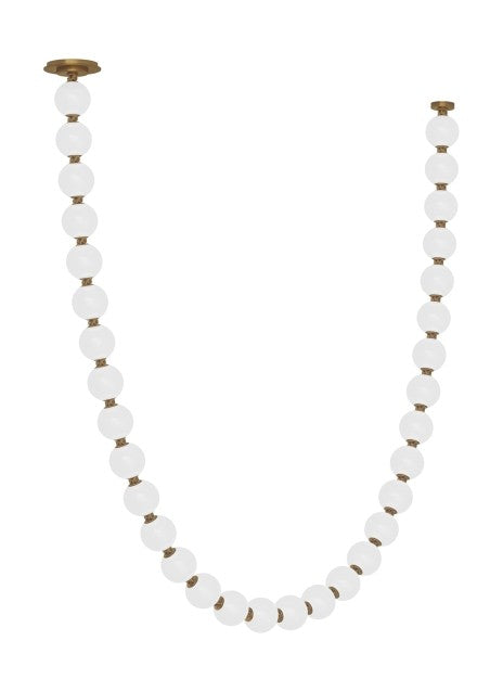 Perle Outdoor (Damp) Chandelier by Visual Comfort Modern