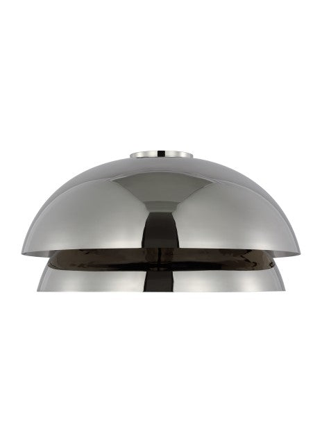 Shanti Outdoor (Damp) Flush Mount Ceiling Light by Visual Comfort Modern