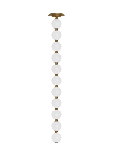 Perle Outdoor (Damp) Pendant by Visual Comfort Modern