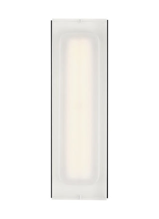 Buy natural-brass-with-crystal-glass-and-white-shade Milley Outdoor (Damp) Sconce by Visual Comfort Modern