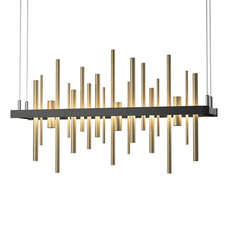 Buy black-and-brass-gold-shade Cityscape Pendant by Hubbardton Forge