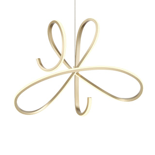Buy soft-gold-with-lucent-glass Astor by Robin Baron Outdoor (Damp) Pendant by George Kovacs