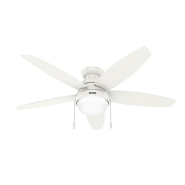 Lilliana Hugger Ceiling Fan with Light by Hunter