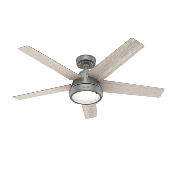 Burroughs Ceiling Fan with Light by Hunter