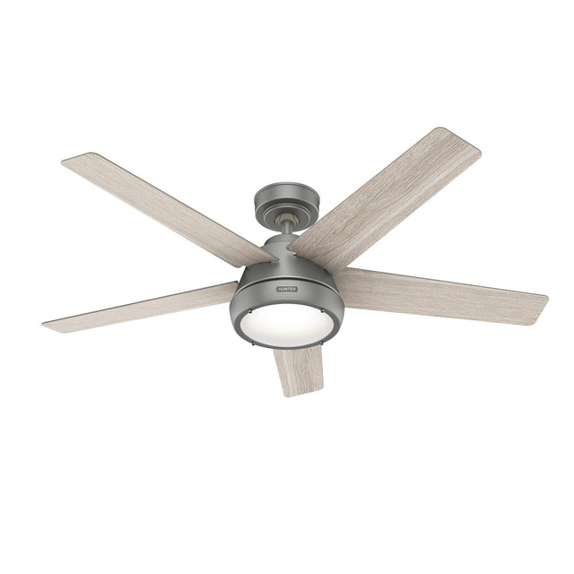 Burroughs Ceiling Fan with Light by Hunter