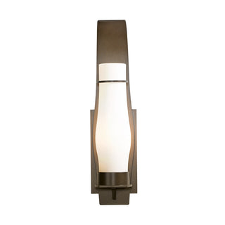Buy coastal-bronze-with-opal-glass-gg-glass-and-white-shade Sea Coast Wall Lantern by Hubbardton Forge