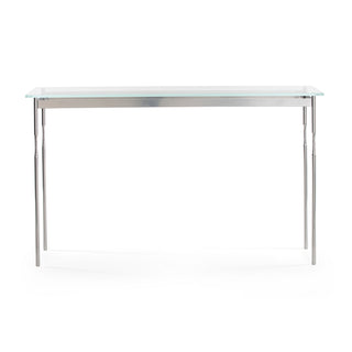 Buy sterling-with-glass-top-va-glass Senza Console Table by Hubbardton Forge