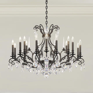 Buy black-and-clear-shade Renaissance Nouveau Chandelier by Schonbek