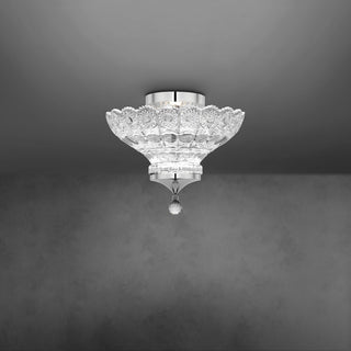 Buy polished-chrome-and-clear-shade Sterling Outdoor (Damp) Semi-Flush Mount Ceiling Light by Schonbek