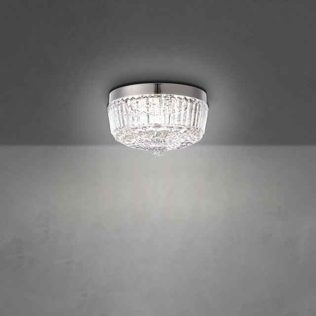 Regina Outdoor (Damp) Flush Mount Ceiling Light by Schonbek