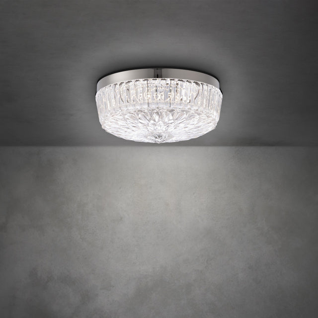 Regina Outdoor (Damp) Flush Mount Ceiling Light by Schonbek