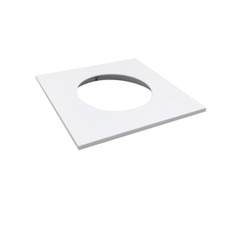 Buy matte-powder-white Rec Nm Trim Ring by Nora Lighting