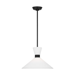 Buy midnight-black Belcarra Outdoor (Damp) Pendant by Visual Comfort Studio