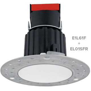 1" Round Trmlss Dwnlt 540Lm 28Deg Bm 27K Accessory by Elco Lighting