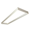 Lay-In Panel Light  Slide-in Frame for Surface Mounting Panels Accents by Nora Lighting