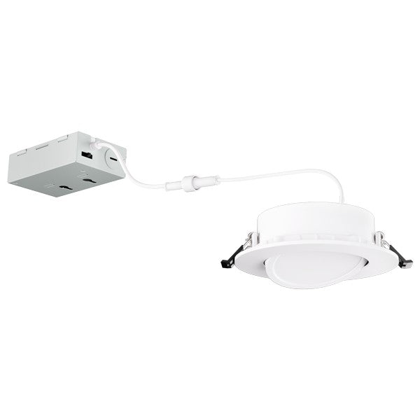 4" LED Gmbl Rec Dwnlght 10W 650Lm 5Cct Accessory by Elco Lighting
