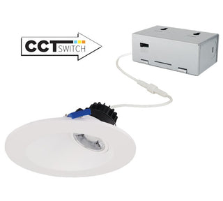 4" LED Slpd Rnd Rgrssd 510Lm 5Cct Accessory by Elco Lighting