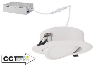 6" LED Gmbl Rec Dwnlght 15W 900Lm 5Cct Accessory by Elco Lighting