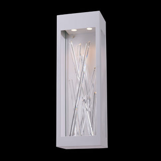 Buy matte-white-and-clear-shade Arpione Esterno Outdoor (Wet) Wall Sconce by Allegri