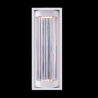 Buy matte-white-and-clear-shade Cilindro Esterno Outdoor (Wet) Wall Sconce by Allegri