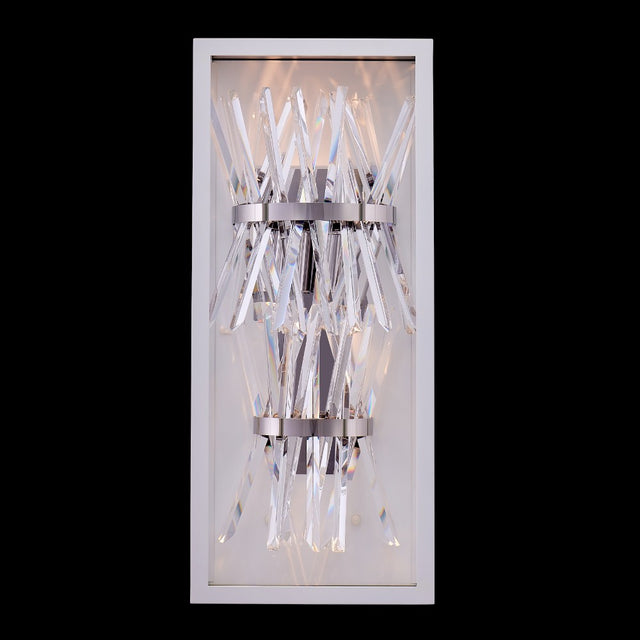 Glacier Estereo Outdoor (Wet) Wall Sconce by Allegri