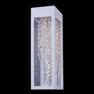 Buy matte-white-and-clear-shade Tenuta Esterno Outdoor (Wet) Wall Sconce by Allegri