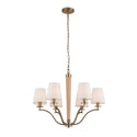 Curva Chandelier by Kalco