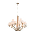 Curva Chandelier by Kalco