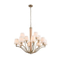 Curva Chandelier by Kalco
