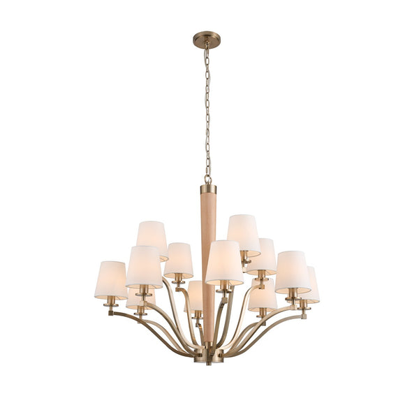 Curva Chandelier by Kalco