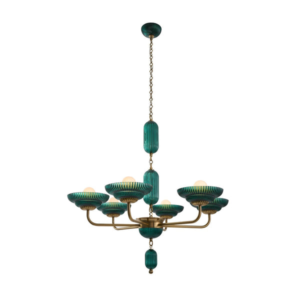 Verde Chandelier by Kalco