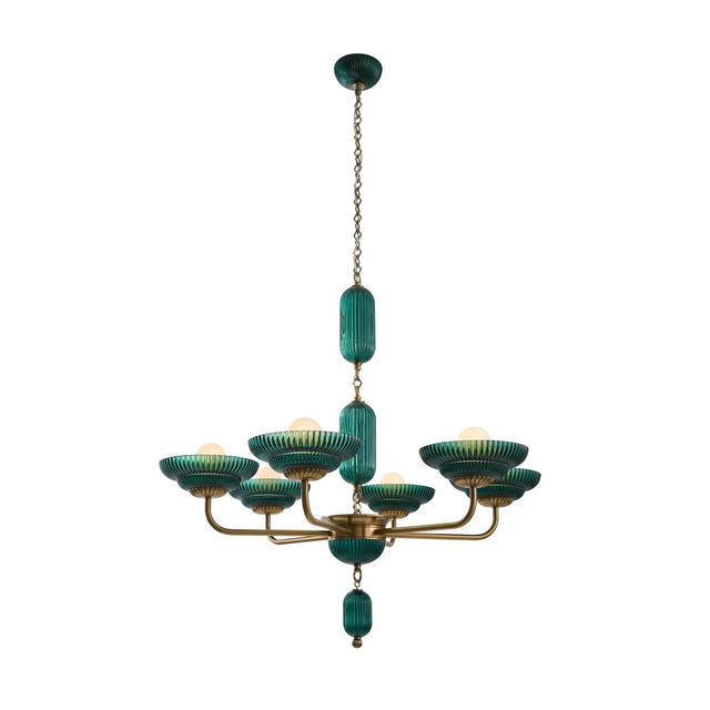 Verde Chandelier by Kalco