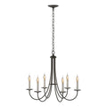 Simple Lines Chandelier by Hubbardton Forge