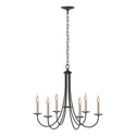 Simple Lines Chandelier by Hubbardton Forge