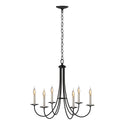 Simple Lines Chandelier by Hubbardton Forge