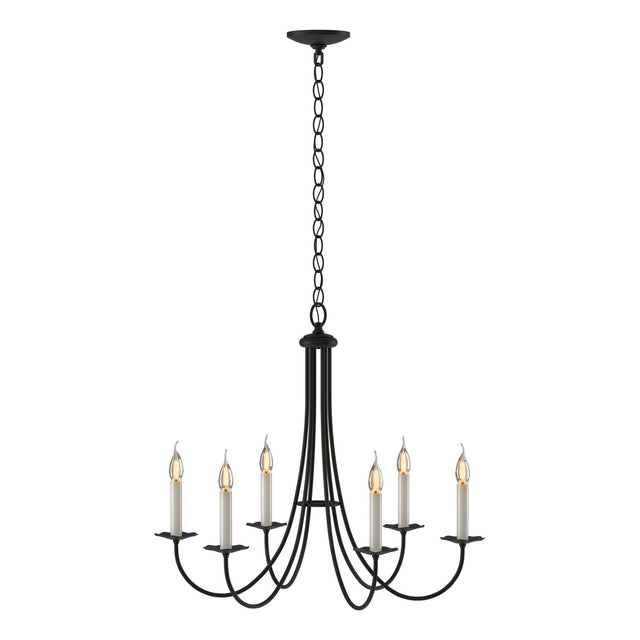 Simple Lines Chandelier by Hubbardton Forge