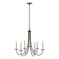 Simple Lines Chandelier by Hubbardton Forge