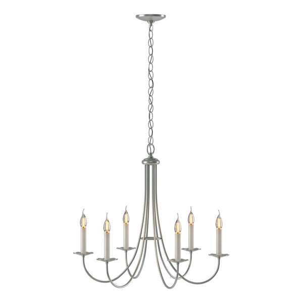 Simple Lines Chandelier by Hubbardton Forge