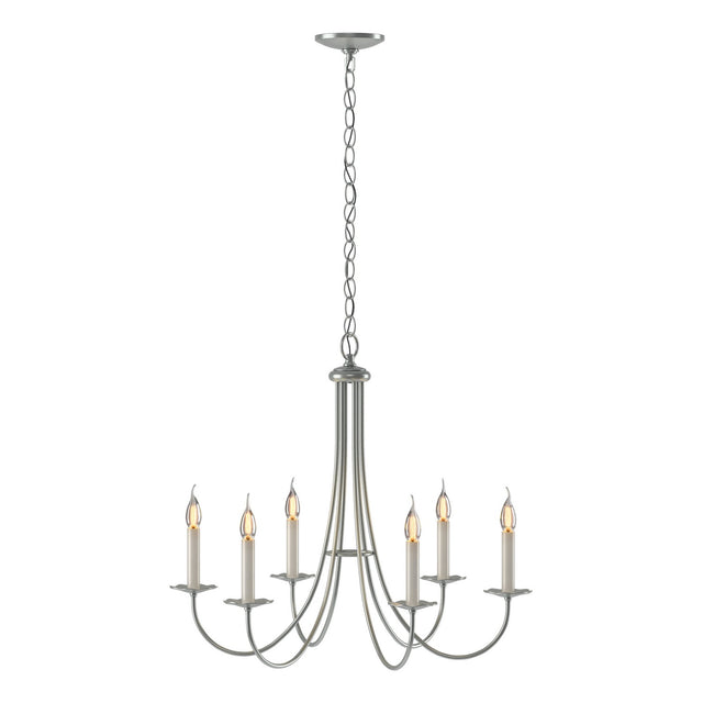Simple Lines Chandelier by Hubbardton Forge