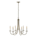 Simple Lines Chandelier by Hubbardton Forge
