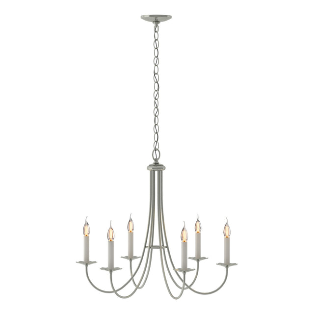 Simple Lines Chandelier by Hubbardton Forge