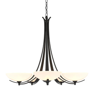 Buy black Aegis Chandelier by Hubbardton Forge