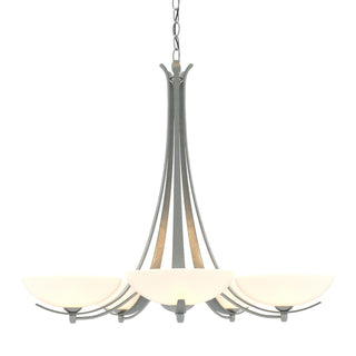 Buy vintage-platinum Aegis Chandelier by Hubbardton Forge